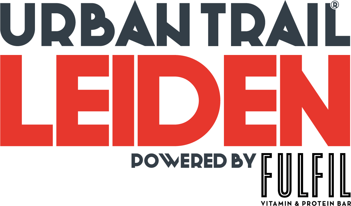 Logo Urban Trail Leiden 2024 - met Fulfil